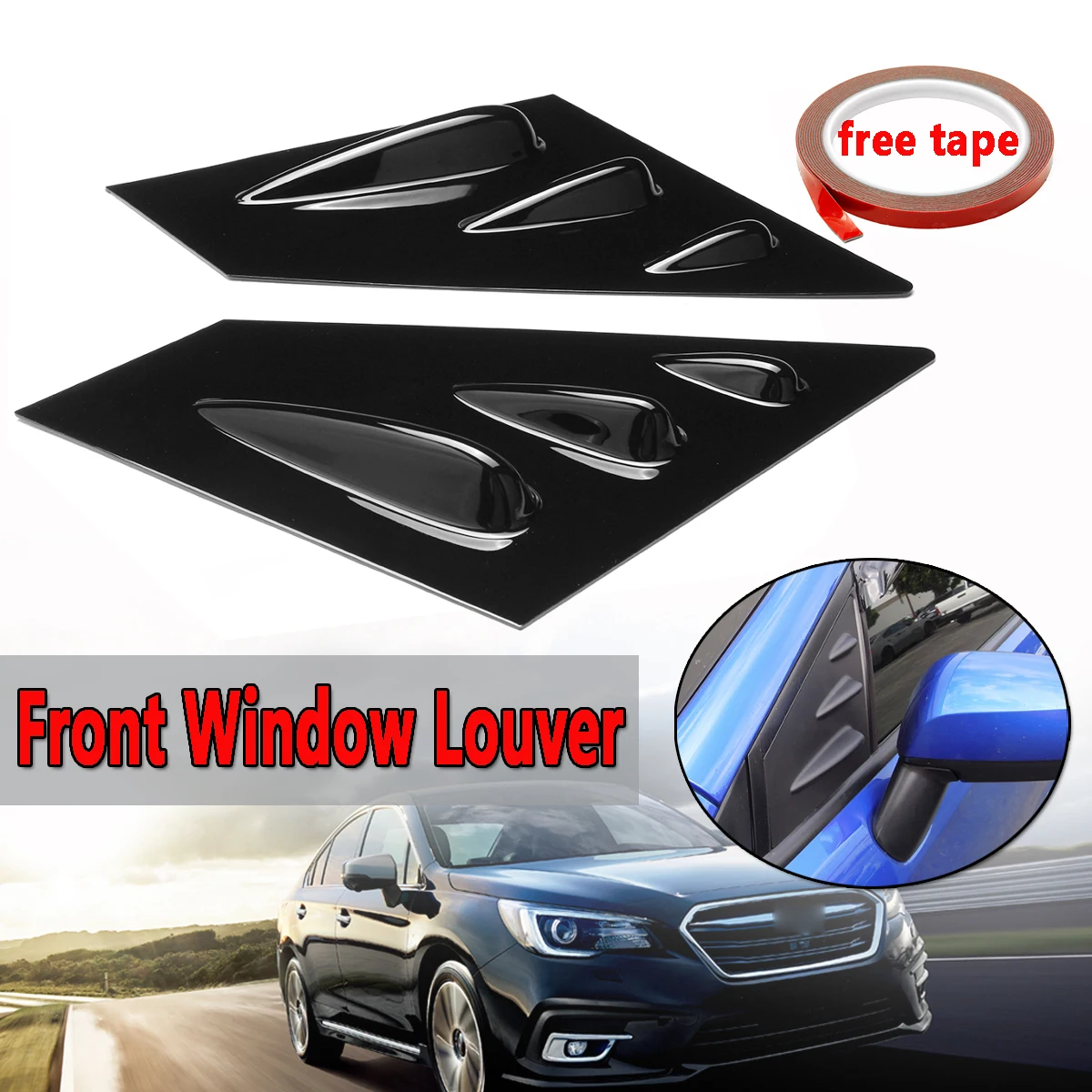 2pcs Front Window Louver Side Vent For Subaru WRX STI 2015-2018 ABS Plastic Stickers Side Window Louvers Scoop Cover Vent
2pcs Front Window Louver Side Vent For Subaru WRX STI 2015-2018 ABS Plastic Stickers Side Window Louvers Scoop Cover Vent
