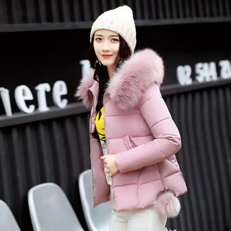 New Women's Winter Jackets Female down Cotton Padded Coat Women Warm Slim Parkas Fur Hooded Collar jacket
New Women's Winter Jackets Female down Cotton Padded Coat Women Warm Slim Parkas Fur Hooded Collar jacket
