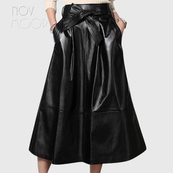 Black genuine leather skirts women A-Line flare skirt faldas jupe saia etek heavyweight grained lambskin skirt with belt LT281
Black genuine leather skirts women A-Line flare skirt faldas jupe saia etek heavyweight grained lambskin skirt with belt LT281