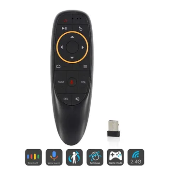 Mecool G10 Voice Remote Control 2.4G Wireless Air Mouse Microphone Gyroscope IR IR Learning 6-axis Gyroscope for Android TV Box
Mecool G10 Voice Remote Control 2.4G Wireless Air Mouse Microphone Gyroscope IR IR Learning 6-axis Gyroscope for Android TV Box