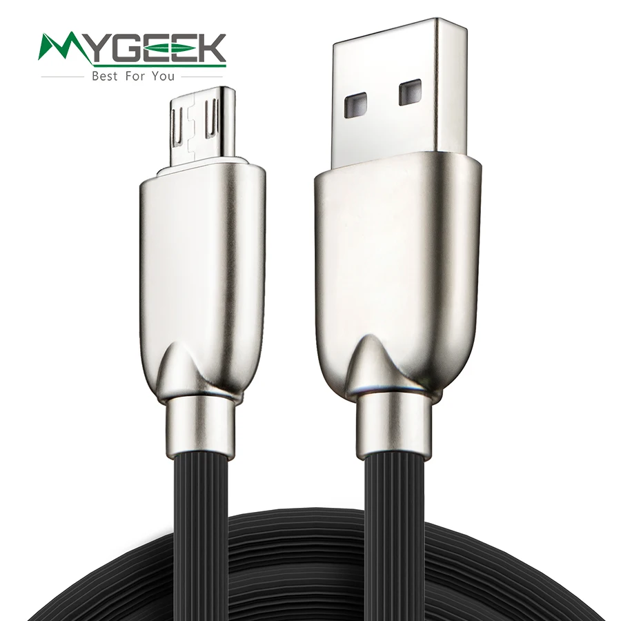 Image MyGeek Micro USB Cable 1m pink microusb Data Sync   Charging Cables for Android Mobile Phone Samsung Xiaomi Huawei HTC ETC wires