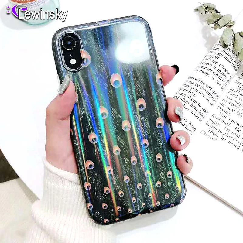 Blu-Ray Ink Green Peacock feather Laser Marble Case For iPhone X XR XS Max Silicone Cover Case For iPhone 8 7 6 6S Plus Back Cap
Blu-Ray Ink Green Peacock feather Laser Marble Case For iPhone X XR XS Max Silicone Cover Case For iPhone 8 7 6 6S Plus Back Cap