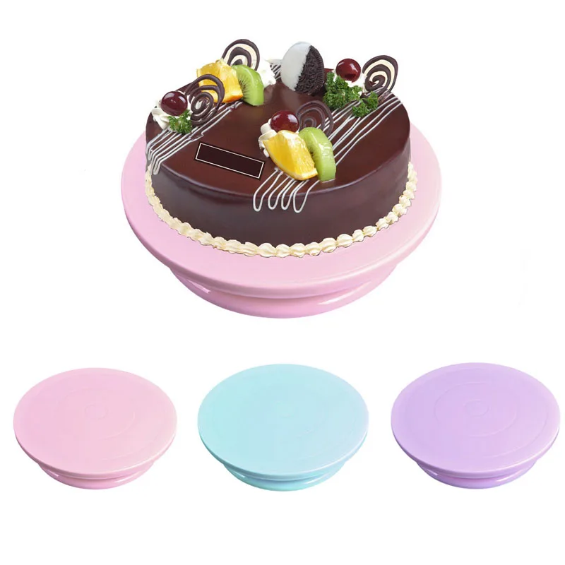 IVYSHION Plastic Cake Plate Turntable Rotating Anti-skid Round Cake Stand Cake Decorating Table Kitchen DIY Pan Baking Tools
IVYSHION Plastic Cake Plate Turntable Rotating Anti-skid Round Cake Stand Cake Decorating Table Kitchen DIY Pan Baking Tools