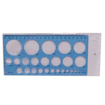 1 pcs 20cm Round Hole Template Ruler Drawing Template Stationery Rulers Four Colors Are Mixed Randomly Quality Assurance
1 pcs 20cm Round Hole Template Ruler Drawing Template Stationery Rulers Four Colors Are Mixed Randomly Quality Assurance