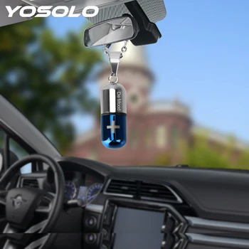 YOSOLO Mini Empty Capsule Bottle for Essential Oils Diffuser Car Hanging Perfume Pendant Bottle Car-styling
YOSOLO Mini Empty Capsule Bottle for Essential Oils Diffuser Car Hanging Perfume Pendant Bottle Car-styling