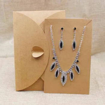 20pcs kraft cardboard large necklace packing wedding/ invitation card envelop packing jewelry package custom logo available
20pcs kraft cardboard large necklace packing wedding/ invitation card envelop packing jewelry package custom logo available