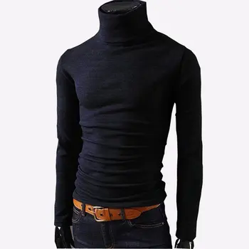 2020 New Autumn Mens Sweaters Casual Male turtleneck Man's Black Solid Knitwear Slim Fit Brand Clothing Sweater
2020 New Autumn Mens Sweaters Casual Male turtleneck Man's Black Solid Knitwear Slim Fit Brand Clothing Sweater