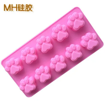 by dhl 500pcs high quality 10 Holes Cat Dog Claws Silicone Cake Mold DIY Chocolate Decorating Bakeware Tool Cooking Moulds
by dhl 500pcs high quality 10 Holes Cat Dog Claws Silicone Cake Mold DIY Chocolate Decorating Bakeware Tool Cooking Moulds