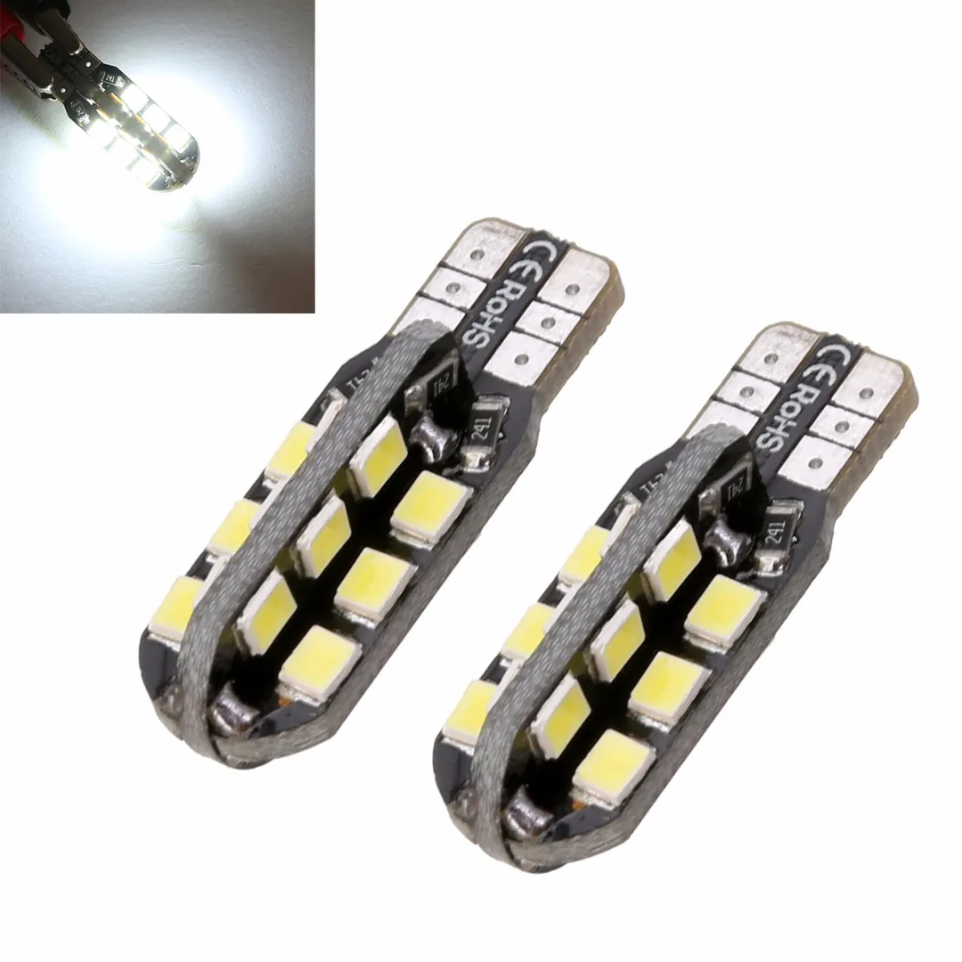 2X White T10 Car Width Light 2835 24 SMD LED Canbus No Error Auto Interior Instrument Map Driving License Plate Lamp
2X White T10 Car Width Light 2835 24 SMD LED Canbus No Error Auto Interior Instrument Map Driving License Plate Lamp