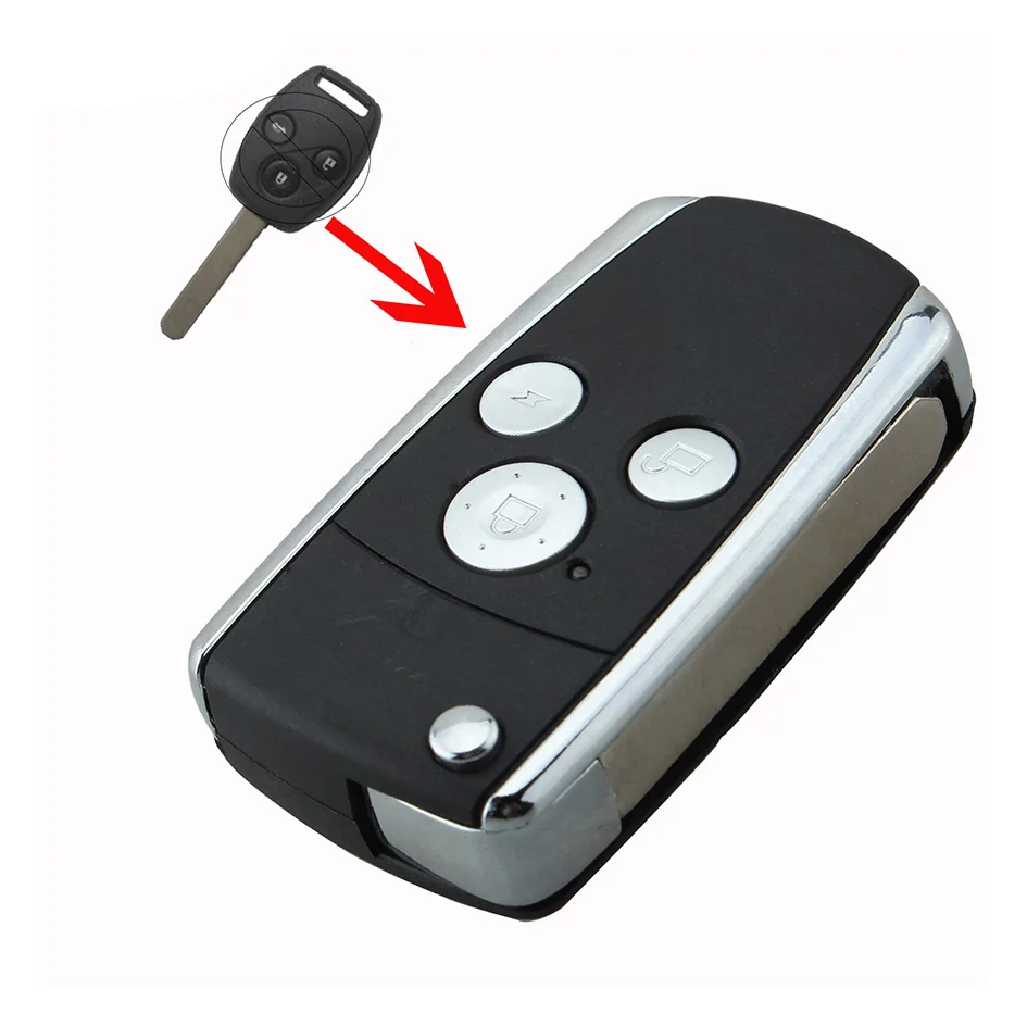 New Modified Flip Folding Uncut Remote Car Key Shell Case Fob 3 Buttons For Honda For JAZZ/CRV Odyssey CIVIC ACCORD
New Modified Flip Folding Uncut Remote Car Key Shell Case Fob 3 Buttons For Honda For JAZZ/CRV Odyssey CIVIC ACCORD