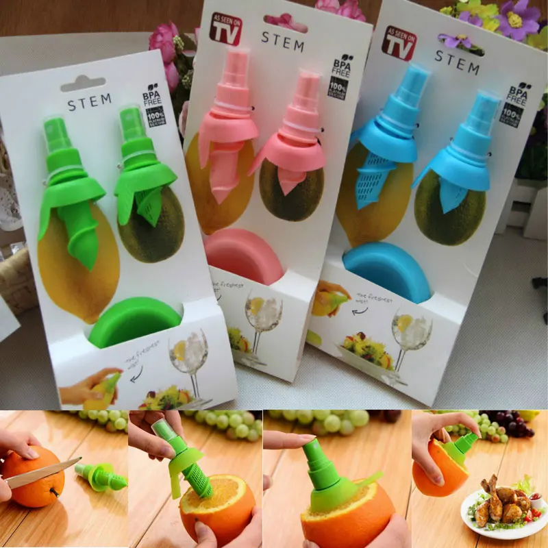 Fruit Sprayer Lemon Sprayer Fruit Juice Citrus Spray Cuisine Gadget Utensilio Kitchen Cooking Tools 8ZCF115c
Fruit Sprayer Lemon Sprayer Fruit Juice Citrus Spray Cuisine Gadget Utensilio Kitchen Cooking Tools 8ZCF115c