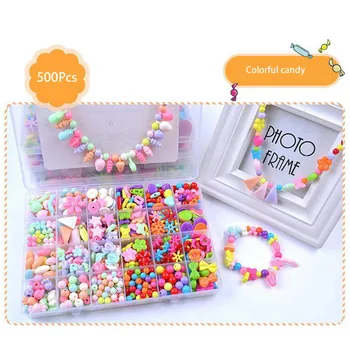 450~550Pcs/set Train Eye Exercises Plastic Acrylic Bead Kit DIY Toys Jewelry Making Kids Beads Creative Birthday Gifts for Girl
450~550Pcs/set Train Eye Exercises Plastic Acrylic Bead Kit DIY Toys Jewelry Making Kids Beads Creative Birthday Gifts for Girl