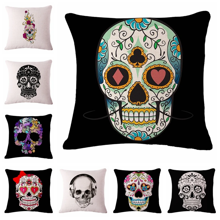 watercolor funny skull Cushion(No Filler) Polyester Family affection Sofa Car Seat family Home Decorative Throw Pillow
watercolor funny skull Cushion(No Filler) Polyester Family affection Sofa Car Seat family Home Decorative Throw Pillow