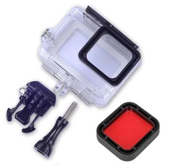 45M Waterproof Submersible Diving Protective Housing Case + Diving Lens Filter For Gopro Hero 5 Black 4K Action Camera 
45M Waterproof Submersible Diving Protective Housing Case + Diving Lens Filter For Gopro Hero 5 Black 4K Action Camera