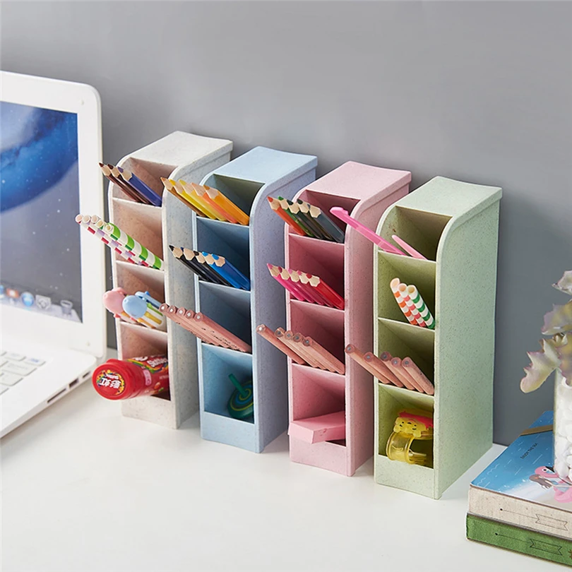 4 Grid Pencil Pen Box Case Multi-function Desktop Pen Holder Office School Storage Container Desk Pencil Holder Stationery J20
4 Grid Pencil Pen Box Case Multi-function Desktop Pen Holder Office School Storage Container Desk Pencil Holder Stationery J20