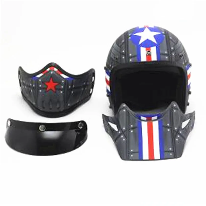 free shipping Cover Full Face Vintage motorcycle helmet rider's gift choice DOT approved shell with detachable visor
free shipping Cover Full Face Vintage motorcycle helmet rider's gift choice DOT approved shell with detachable visor