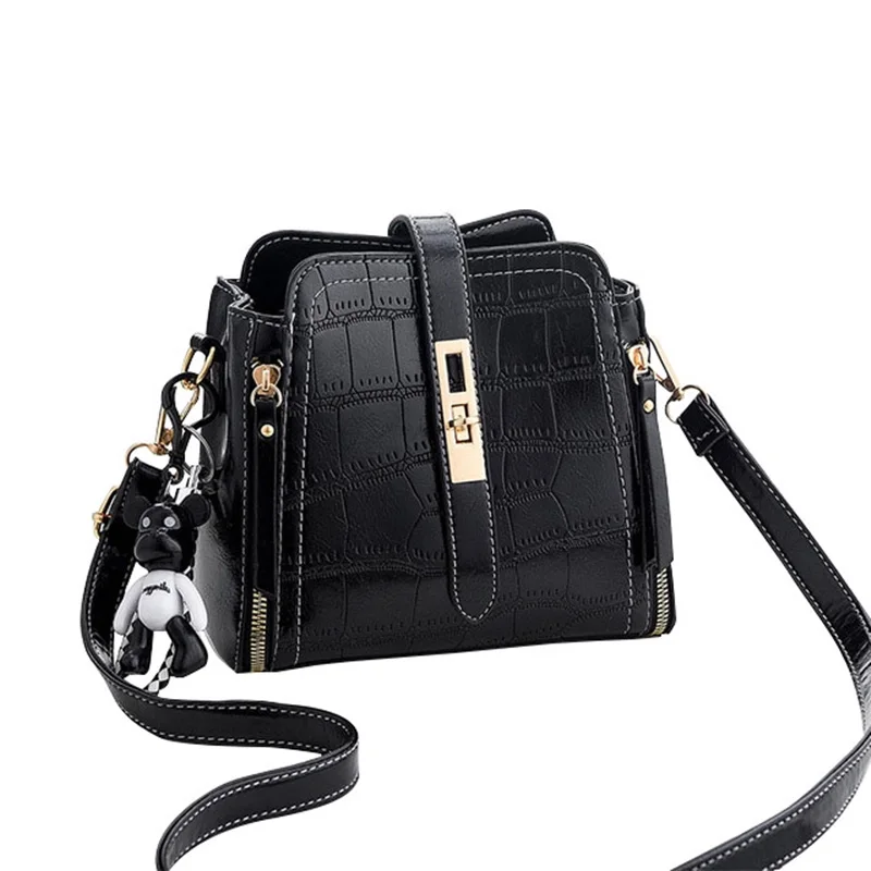 Fashion Handbags Women Shoulder Bags PU Leather Bag For Girls Schoolbag Female Daily Messenger Crossbody Bags New Bucket Sac
Fashion Handbags Women Shoulder Bags PU Leather Bag For Girls Schoolbag Female Daily Messenger Crossbody Bags New Bucket Sac