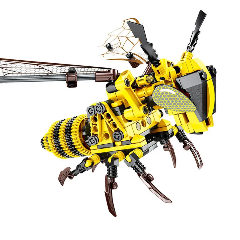 Simulated insect DIY Bee Wasp Building Blocks Compatible legoingly Technic Bricks Set Educational Toys for Children 236 pieces
Simulated insect DIY Bee Wasp Building Blocks Compatible legoingly Technic Bricks Set Educational Toys for Children 236 pieces
