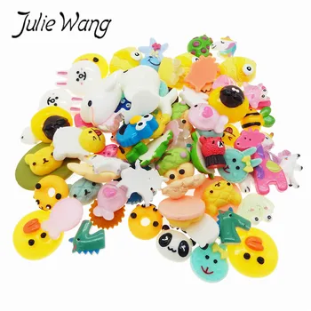 Julie Wang 20pcs/pack Mixed Cartoon Cute Fairy Tale Style Mini Kids' Biggest Surprise Gift Jewelry Accessories Resin Craft
Julie Wang 20pcs/pack Mixed Cartoon Cute Fairy Tale Style Mini Kids' Biggest Surprise Gift Jewelry Accessories Resin Craft