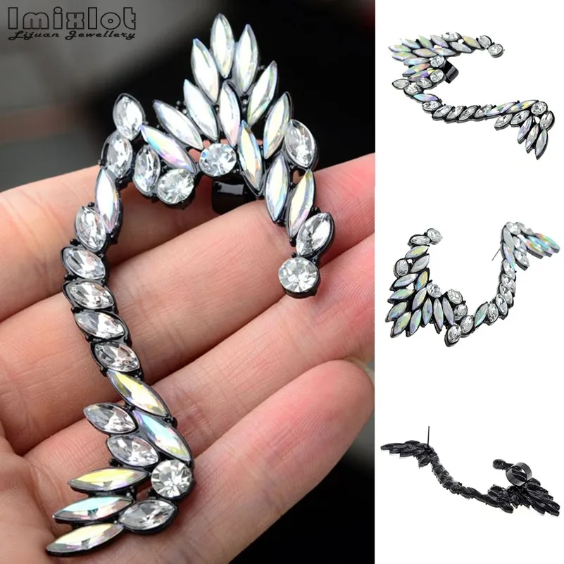 Imixlot 1PC Hot Fashion Gothic Punk Elf Full Diamante Rhinestone Angle Wing Ear Wrap Cuff Earrings Unisex Jewelry
Imixlot 1PC Hot Fashion Gothic Punk Elf Full Diamante Rhinestone Angle Wing Ear Wrap Cuff Earrings Unisex Jewelry