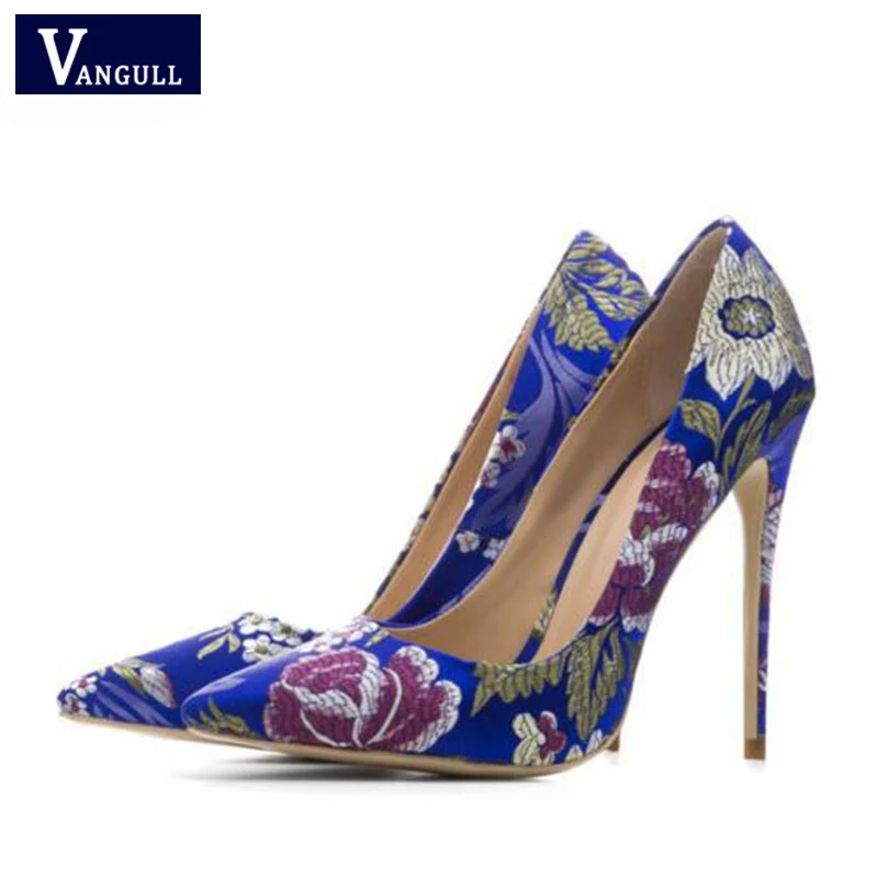Vangull Woman Silver Embroider Pumps Stiletto Plus Size 33 43 Wedding High Heels Shoes Party Sexy Silk Blue Valentine Shoes
Vangull Woman Silver Embroider Pumps Stiletto Plus Size 33 43 Wedding High Heels Shoes Party Sexy Silk Blue Valentine Shoes