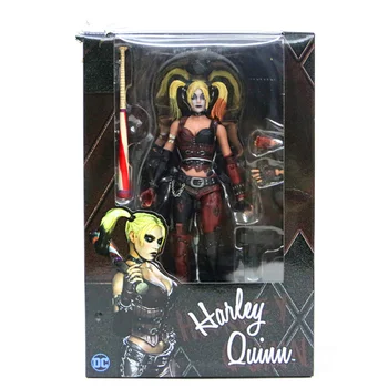 16CM Neca Batman Harley Quinn Movable Joints DC Action Figure PVC Statue Change Hands Ver Model Decoration Toy with Box H363
16CM Neca Batman Harley Quinn Movable Joints DC Action Figure PVC Statue Change Hands Ver Model Decoration Toy with Box H363