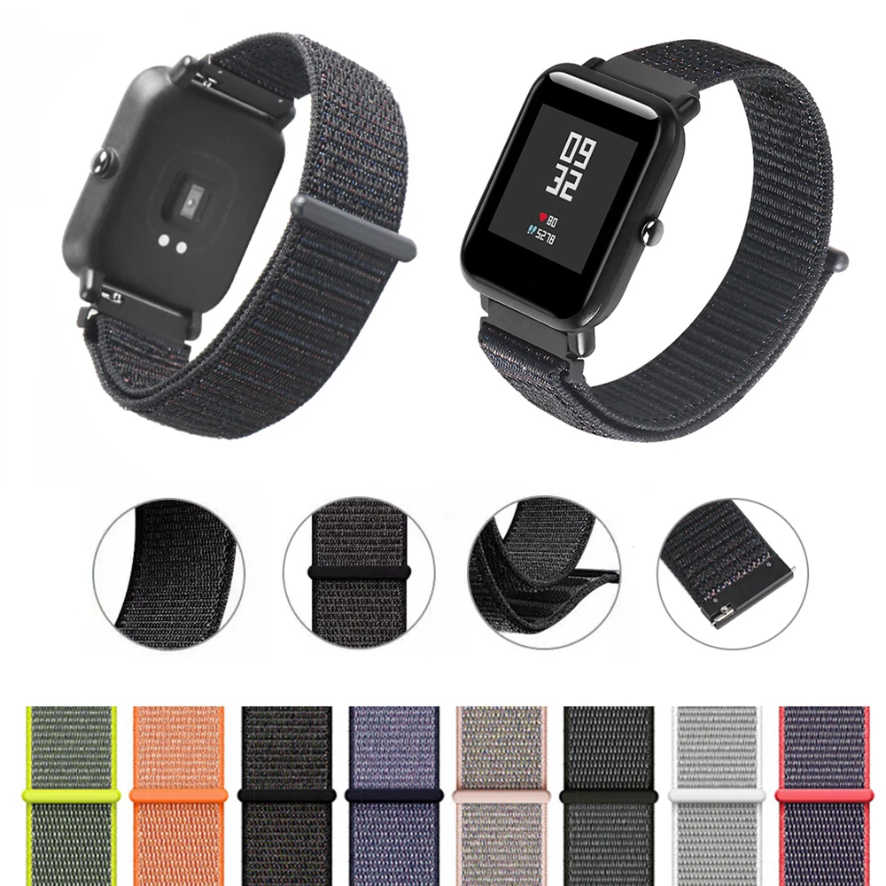 Nylon Milanese Loop Sport Smart Watch Strap for Xiaomi Huami Amazfit 2 Bip BIT PACE Lite Youth Watch Wrist Band Bracelet Belt
Nylon Milanese Loop Sport Smart Watch Strap for Xiaomi Huami Amazfit 2 Bip BIT PACE Lite Youth Watch Wrist Band Bracelet Belt
