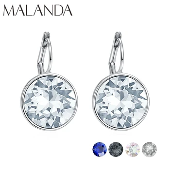 Malanda Brand Colorful Round Bella Crystal Stud Earrings For Women Crystals From Swarovski Fashion Earrings wedding Jewelry New
Malanda Brand Colorful Round Bella Crystal Stud Earrings For Women Crystals From Swarovski Fashion Earrings wedding Jewelry New