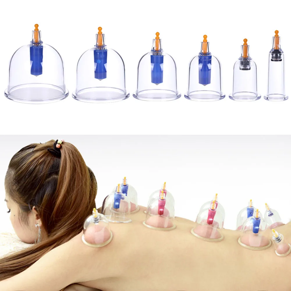 6 pc / Set Medical Vacuum Cupping with Suction Pump Set Kit body relaxation healthy Massage set Cans Cupping Suction Cup
6 pc / Set Medical Vacuum Cupping with Suction Pump Set Kit body relaxation healthy Massage set Cans Cupping Suction Cup
