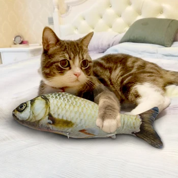 Funny Catnip Toys for Cats Plush Stuffed Fish Shape Cat Toy Mint Simulation Interactive Pet Kitten Chewing Toys
Funny Catnip Toys for Cats Plush Stuffed Fish Shape Cat Toy Mint Simulation Interactive Pet Kitten Chewing Toys