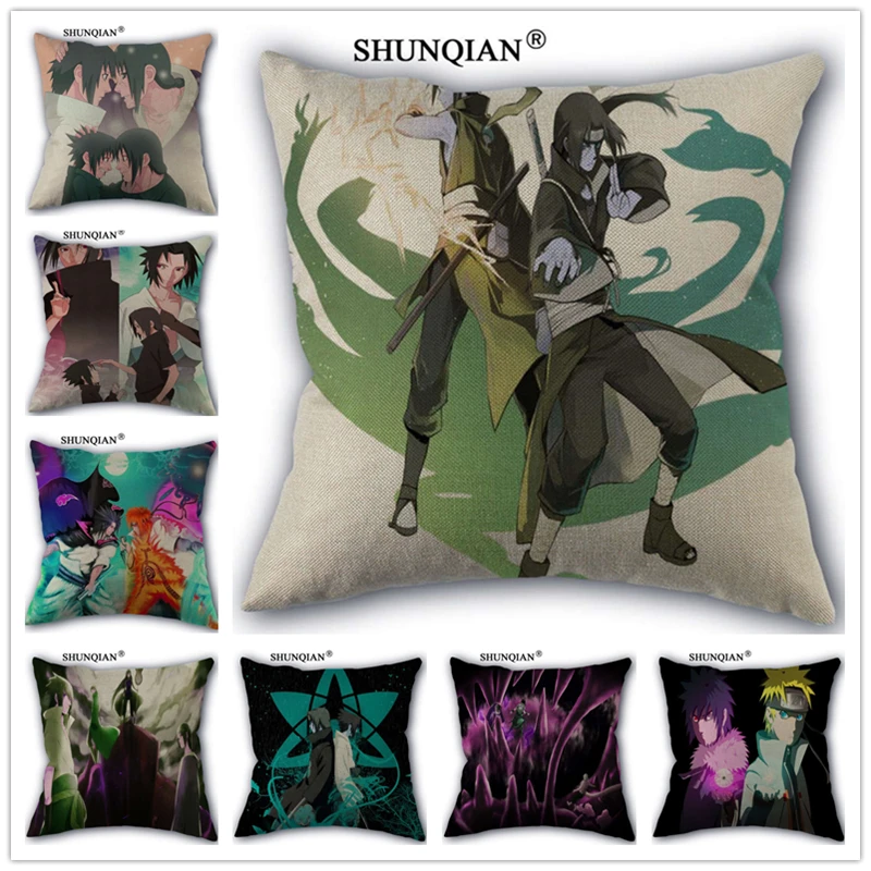 Linen Cotton Naruto Pillow Cover Custom Print Home Decorative Pillows Cases 45x45cm one side WZ024
Linen Cotton Naruto Pillow Cover Custom Print Home Decorative Pillows Cases 45x45cm one side WZ024