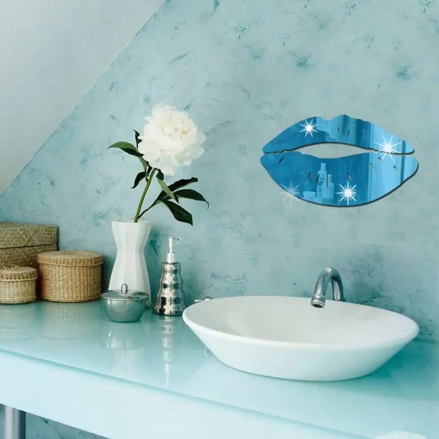 Wall Sticker Removable Lips Mirror Wall Stickers Decal Art PVC Home Room Decoration DIY 4.25
Wall Sticker Removable Lips Mirror Wall Stickers Decal Art PVC Home Room Decoration DIY 4.25