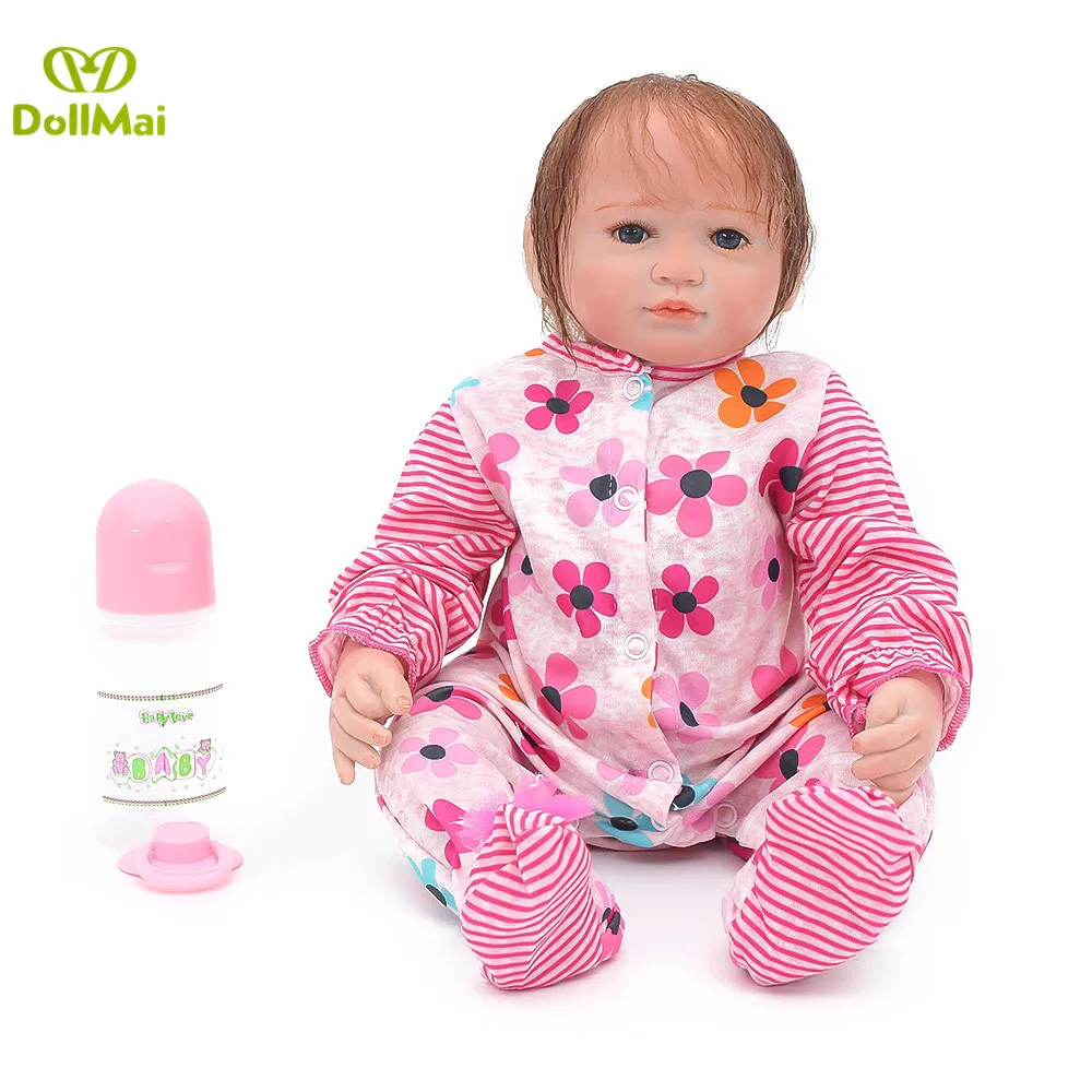 Bebe Boneca Reborn 46cm Soft Silicone Vinyl Dolls real alive Baby Doll Newborn Lifelike Bebes Reborn Dolls
Bebe Boneca Reborn 46cm Soft Silicone Vinyl Dolls real alive Baby Doll Newborn Lifelike Bebes Reborn Dolls