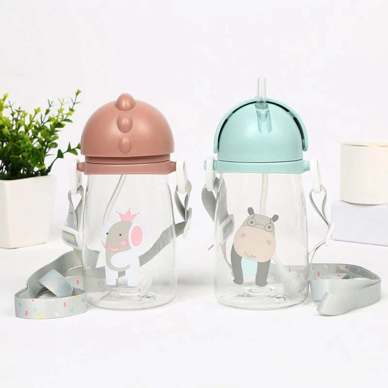 Baby Kids Children Cartoon Animal School Drinking Water Straw Bottle Straw Sippy Cup With Shoulder Strap 420ml
Baby Kids Children Cartoon Animal School Drinking Water Straw Bottle Straw Sippy Cup With Shoulder Strap 420ml
