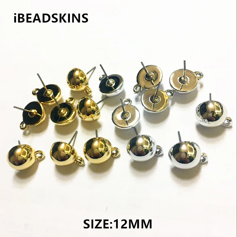 New arrival! 12mm 100pcs/lot acrylic UV plating Ear stud semicircle shape earrings base accessories for Earrings DIY( as shown)
New arrival! 12mm 100pcs/lot acrylic UV plating Ear stud semicircle shape earrings base accessories for Earrings DIY( as shown)