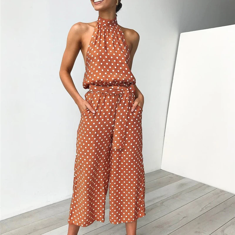 Duzeala Rompers Femme Jumpsuits Body O Neck Off Shoulder Casual Overalls Women's Bodysuits Polka Dot Boho Beach Sexy Jumpsuit
Duzeala Rompers Femme Jumpsuits Body O Neck Off Shoulder Casual Overalls Women's Bodysuits Polka Dot Boho Beach Sexy Jumpsuit