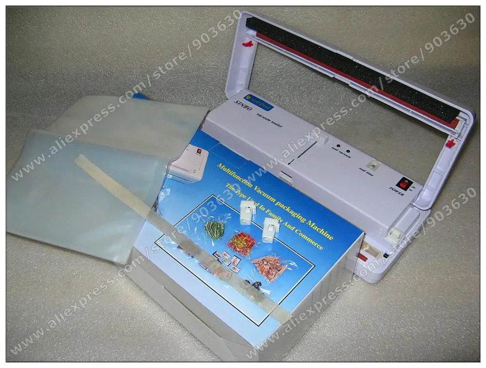 FREE DHL/FEDEX SHIPPING ! 220V/110V SINBO MINI Household Vacuum Plastic Bag Sealer food Packaging Machine DZ-280
FREE DHL/FEDEX SHIPPING ! 220V/110V SINBO MINI Household Vacuum Plastic Bag Sealer food Packaging Machine DZ-280