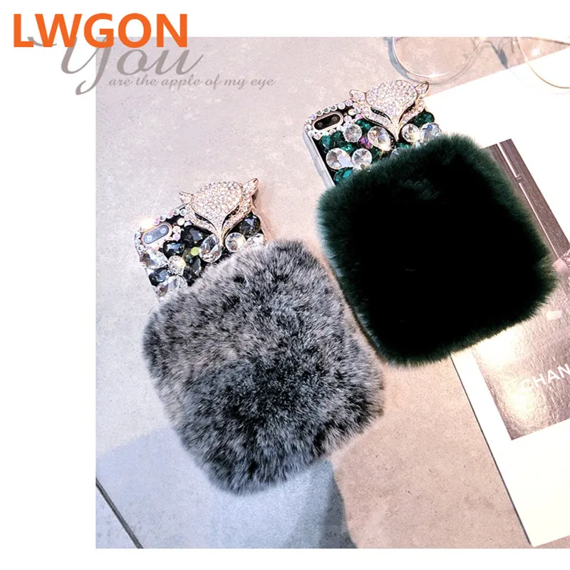 Luxury Big Rhinestone Fox Diamond Real Rabbit Fur Soft Cover Case For VIVO V5 V5S V11/V11 Pro V11i v7/y75 V9 V7 Plus V15 Case
Luxury Big Rhinestone Fox Diamond Real Rabbit Fur Soft Cover Case For VIVO V5 V5S V11/V11 Pro V11i v7/y75 V9 V7 Plus V15 Case