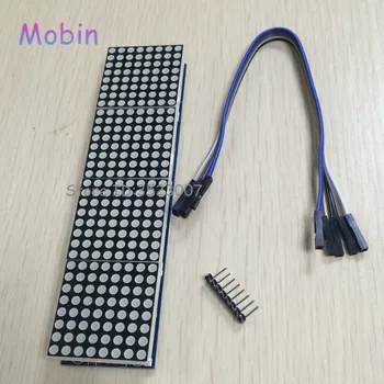 2pcs/lot MAX7219 Dot Matrix Module Microcontroller 4 In One Display with 5P Line 4 in 1 Red best quality Free shipping
2pcs/lot MAX7219 Dot Matrix Module Microcontroller 4 In One Display with 5P Line 4 in 1 Red best quality Free shipping