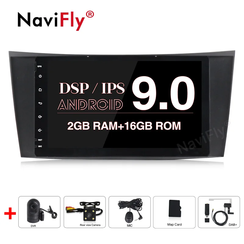 NaviFly IPS Screen DSP Pure Android9.0 8''Car GPS Navigator for Mercedes Benz E-class W211 E200 E220 E300 E350 E240 E270 E280
NaviFly IPS Screen DSP Pure Android9.0 8''Car GPS Navigator for Mercedes Benz E-class W211 E200 E220 E300 E350 E240 E270 E280