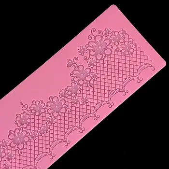 minsunbak Butterfly Flower Lace Pad Silicone fondant lace mould Cake surround decoration tools Wedding Flower Embossing Moul
minsunbak Butterfly Flower Lace Pad Silicone fondant lace mould Cake surround decoration tools Wedding Flower Embossing Moul