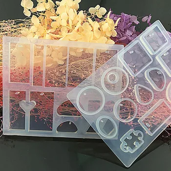 Transparent UV Resin Molds Liquid Silicone Mold Craft DIYJewelry Tools Molds for Jewelry Making Earrings Necklace Bracelet VL
Transparent UV Resin Molds Liquid Silicone Mold Craft DIYJewelry Tools Molds for Jewelry Making Earrings Necklace Bracelet VL