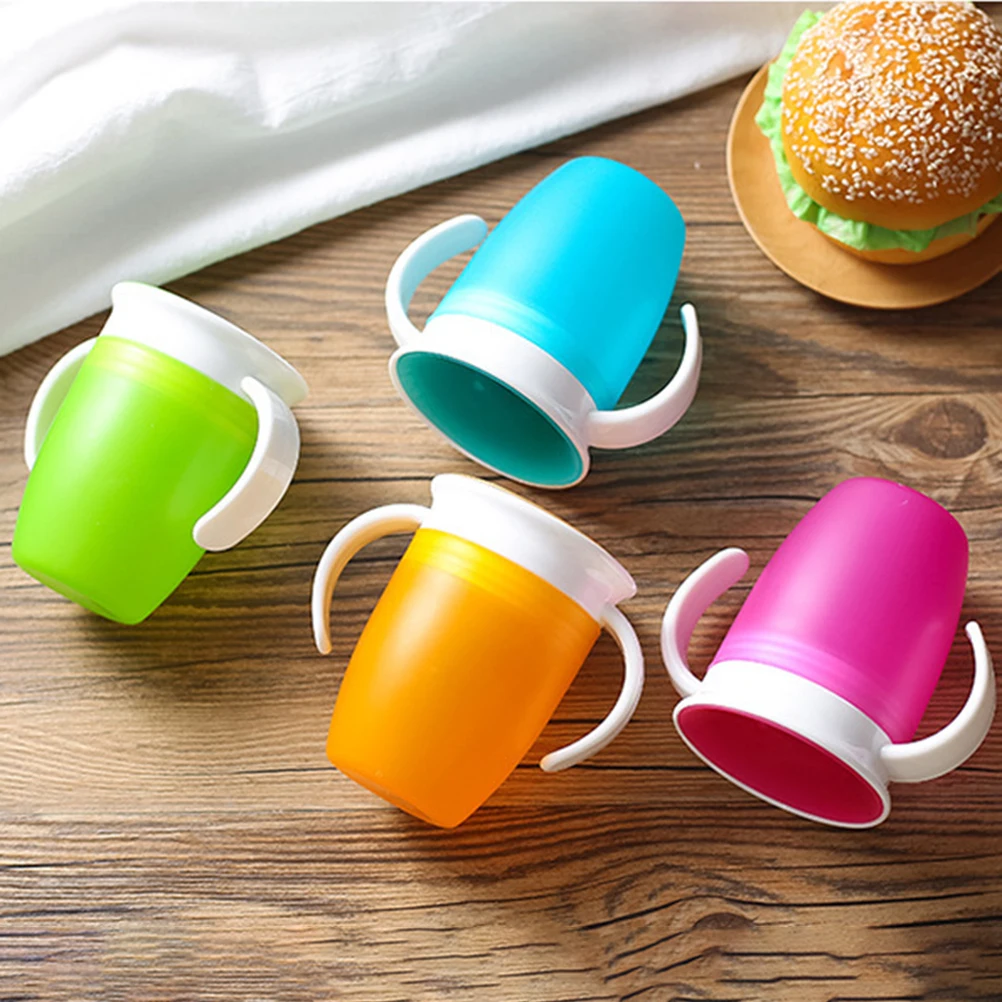 240ml Baby Learning Drinking Cup Miracle 360 Degree Trainer Cups No-Spill Trainer Water Cup with Two Handles for Infant Baby
240ml Baby Learning Drinking Cup Miracle 360 Degree Trainer Cups No-Spill Trainer Water Cup with Two Handles for Infant Baby