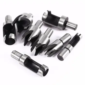 8Pcs/set Carbon Steel Carpentry Wood Plug Cutter Cutting Tool Drill Bits Straight & Tapered Set Round Shank Woodworking tool
8Pcs/set Carbon Steel Carpentry Wood Plug Cutter Cutting Tool Drill Bits Straight & Tapered Set Round Shank Woodworking tool