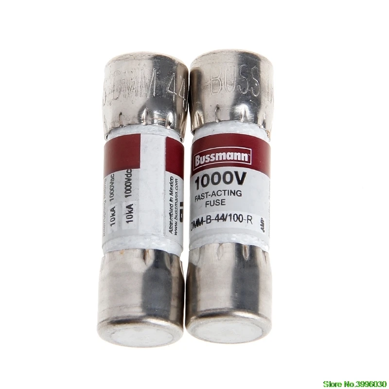 2 шт. DMM-B-44/100 10x35 мм 44MA 1000VAC/DC Buss предохранитель для мультиметра Fluke | Обустройство