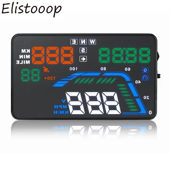 Elistooop Q7 5.5" Car Speedometer Projector Head-up Display Head Up Display GPS Hud Car Projetor Auto Speed Odometer Digital
Elistooop Q7 5.5" Car Speedometer Projector Head-up Display Head Up Display GPS Hud Car Projetor Auto Speed Odometer Digital