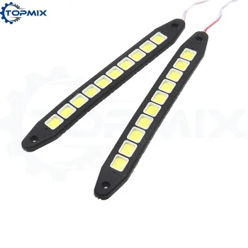 2 Pcs Super Bright Universal White 10 LED Car Auto Flexible LED DRL Daytime Running Light Soft Driving Fog Lights 26cm DC 12V
2 Pcs Super Bright Universal White 10 LED Car Auto Flexible LED DRL Daytime Running Light Soft Driving Fog Lights 26cm DC 12V