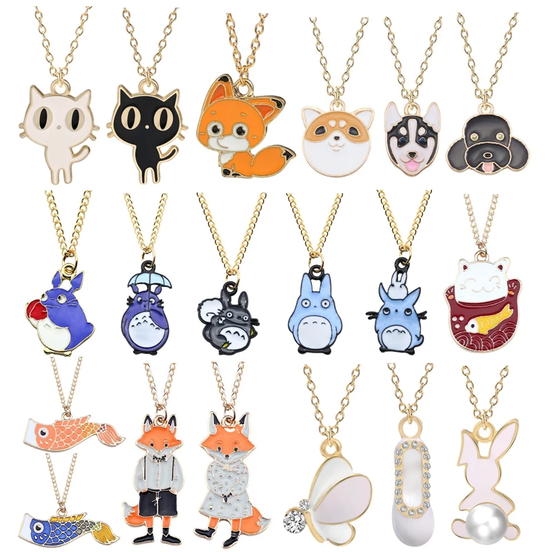 Early Spring New Fashion DIY Cartoon Dragon Bird Fox Rabbit Pendant Dragon Cat Cat Necklace Sweet Lady Animal Necklace Jewelry
Early Spring New Fashion DIY Cartoon Dragon Bird Fox Rabbit Pendant Dragon Cat Cat Necklace Sweet Lady Animal Necklace Jewelry