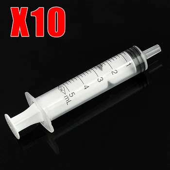 10 Pcs Blunt Tip Syringe Glue Syringe 5ml Plastic Syringe Injectors Ink Cartridge Pets Nutrient For Dispensing Adhesives
10 Pcs Blunt Tip Syringe Glue Syringe 5ml Plastic Syringe Injectors Ink Cartridge Pets Nutrient For Dispensing Adhesives