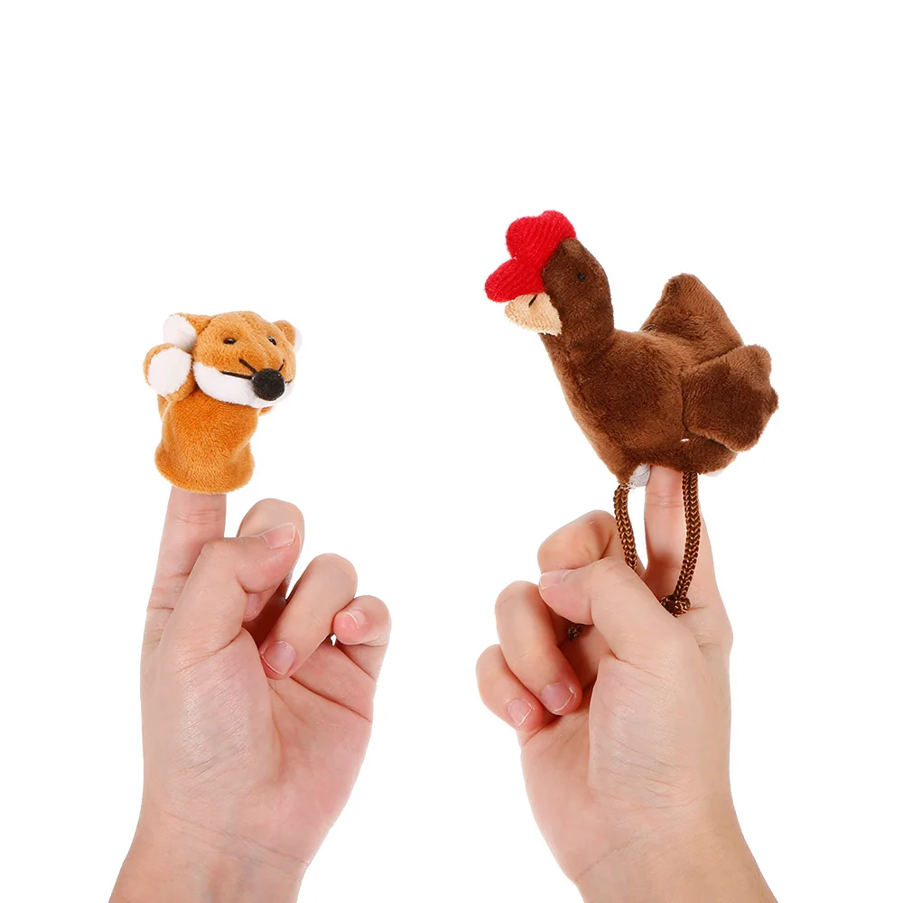 MrY Finger Puppets Doll Baby Plush Toys The Fairy Tale The Sly Fox and The Little Red Hen Story Enlightenment Education
MrY Finger Puppets Doll Baby Plush Toys The Fairy Tale The Sly Fox and The Little Red Hen Story Enlightenment Education